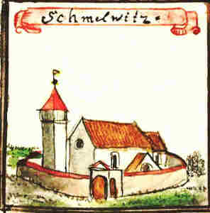 Schmelwitz - Koci, widok oglny